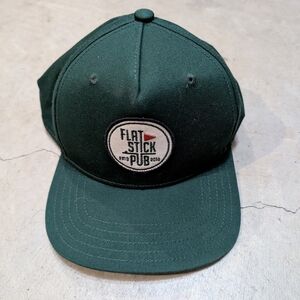Coal Headwear Snap Back Hat Men's Dark Green Pub Cap